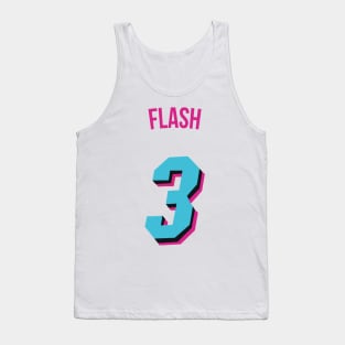 Dwyane Wade 'Flash' Nickname Jersey - Miami Heat Tank Top